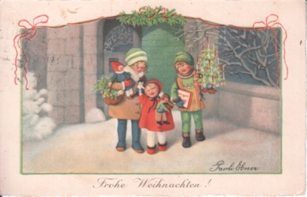 Vánoce 1928 95 001 A ● - Veselé Vánoce